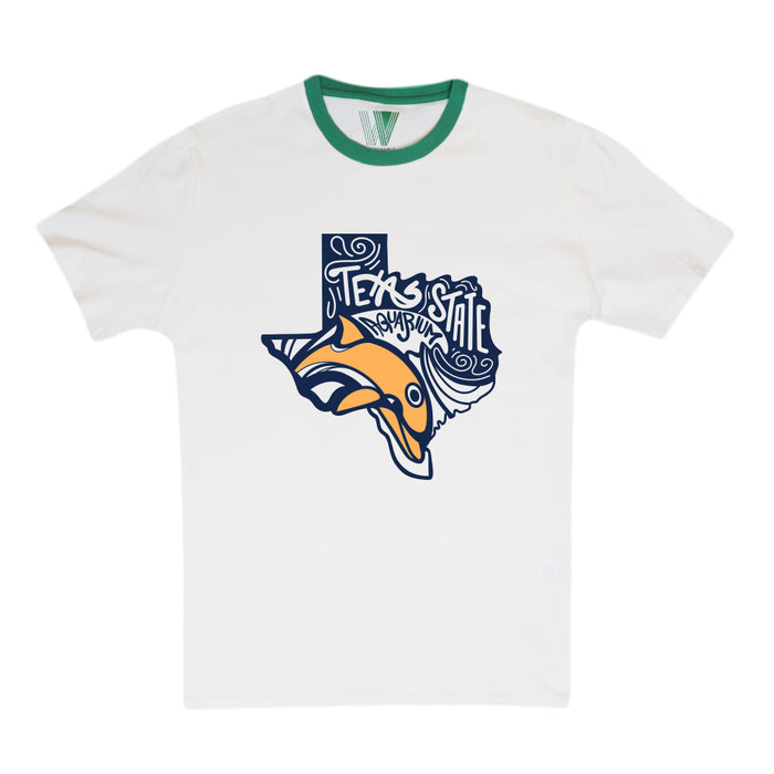 Texas State Aquarium Ringer T-Shirt