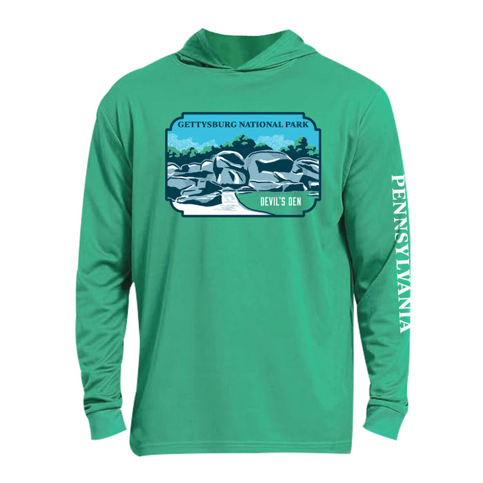 Gettysburg National Military Park Devil's Den Hooded Sweatshirt