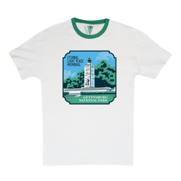 Gettysburg National Military Park Ringer T-Shirt