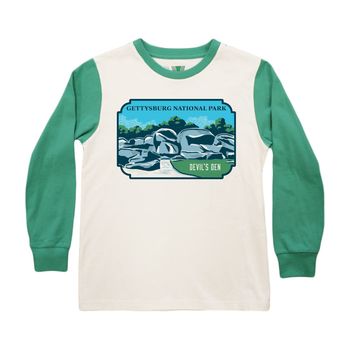 Gettysburg National Military Park Devil's Den Youth T-Shirt