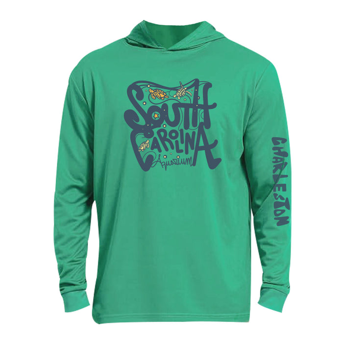 South Carolina Aquarium Hooded T-Shirt