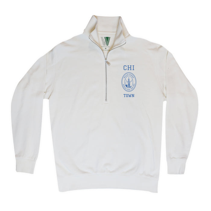 Willis Tower Chi Town Quarter Zip Sweatshirt