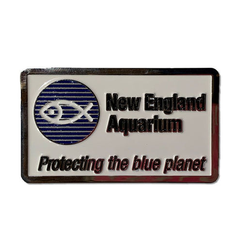 New England Aquarium Enamel Fridge Magnet