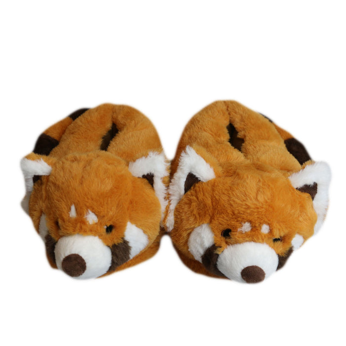 Red Panda Plush Slipper