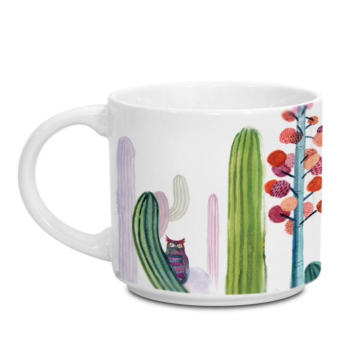 Desert Botanical Garden Soft Romance Stackable Mug