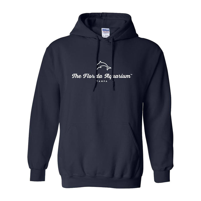 Adult Logo Hoodie Sweatshirt Simple Dolphin