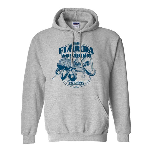 Adult Hoodie Sweatshirt Octopus Front Logo