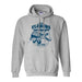 Adult Hoodie Sweatshirt Octopus Front Logo