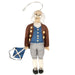 Ben Franklin Felt Christmas Ornament
