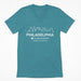 Ladies Franklin Institute Philadelphia Coordinates V-Neck Tee