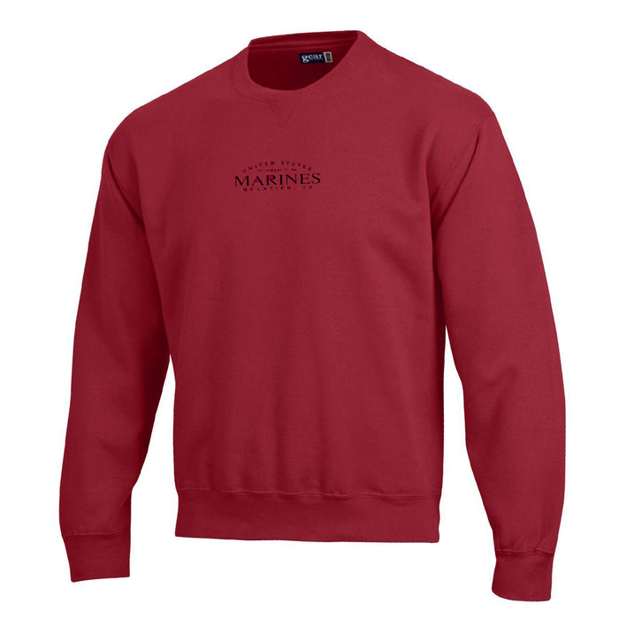 United States Marines Quantico Big Cotton Sweatshirt
