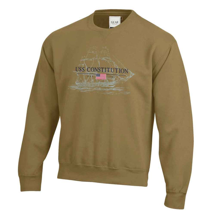USS Constitution Ship Crew Sweatshirt