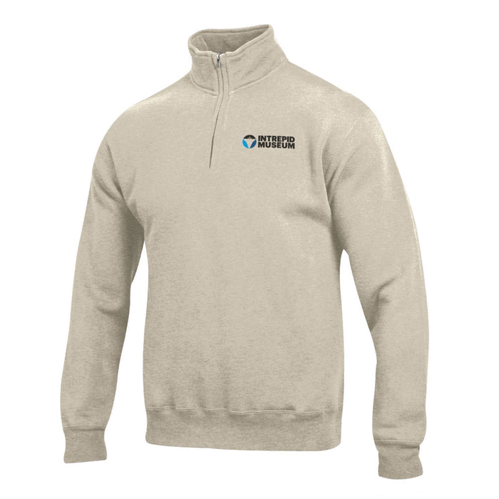 Intrepid Museum 3/4 Zip Pullover Sweatshirt