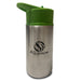 Kids Stainless Steel Birch Aquarium Green Water Bottle