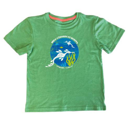 Weedy Seadragon Green Youth T-Shirt