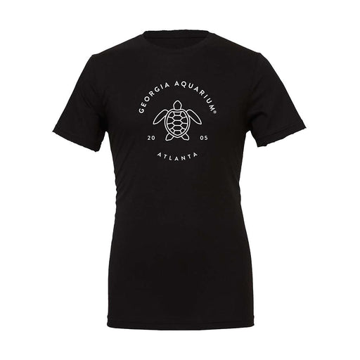 Adult Short Sleeve Tee Simple Turtle - Georgia Aquarium