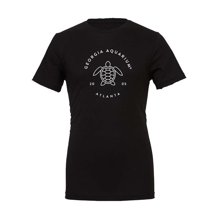 Adult Short Sleeve Tee Simple Turtle - Georgia Aquarium
