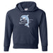 Girls Dolphin Pullover Hooded Sweatshirt - Georgia Aquarium