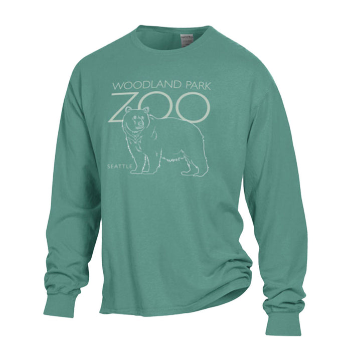 Woodland Park Zoo Bear Long Sleeve T-Shirt