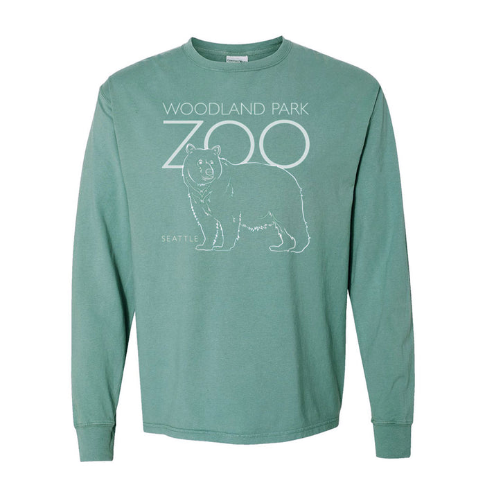 Woodland Park Zoo Bear Long Sleeve T-Shirt