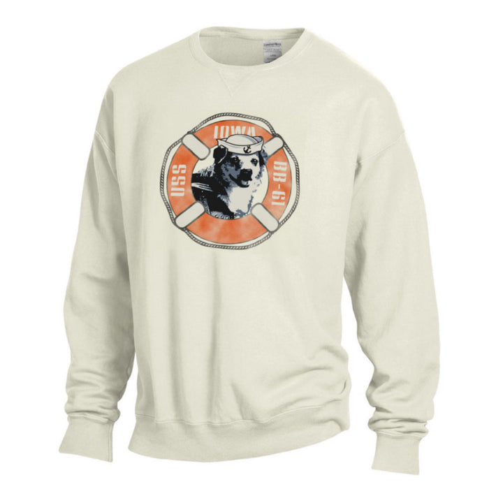 Battleship IOWA Vicky Crewneck Sweatshirt