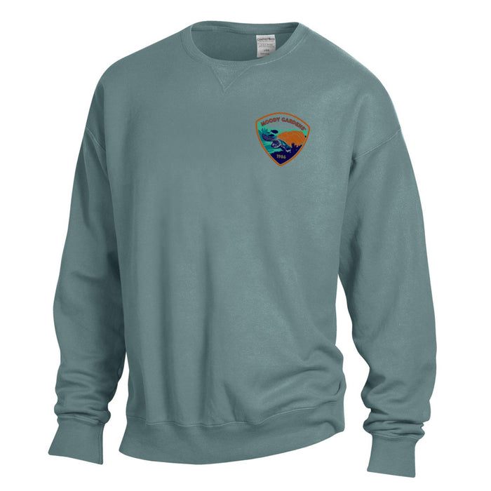 Moody Gardens 1986 Turtle Patch Fleece Sweatshirt