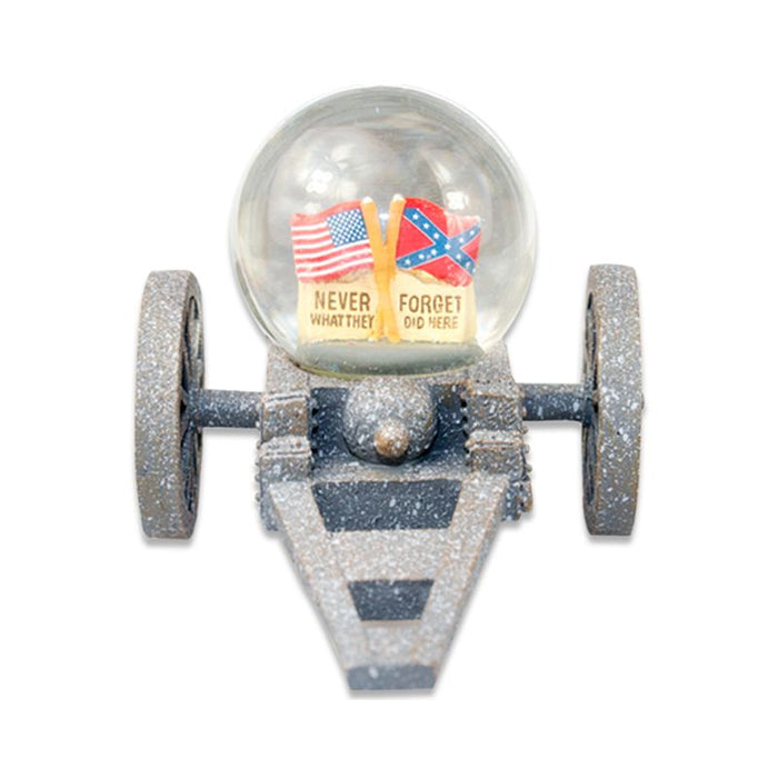 Gettysburg Cannon Snow Globe