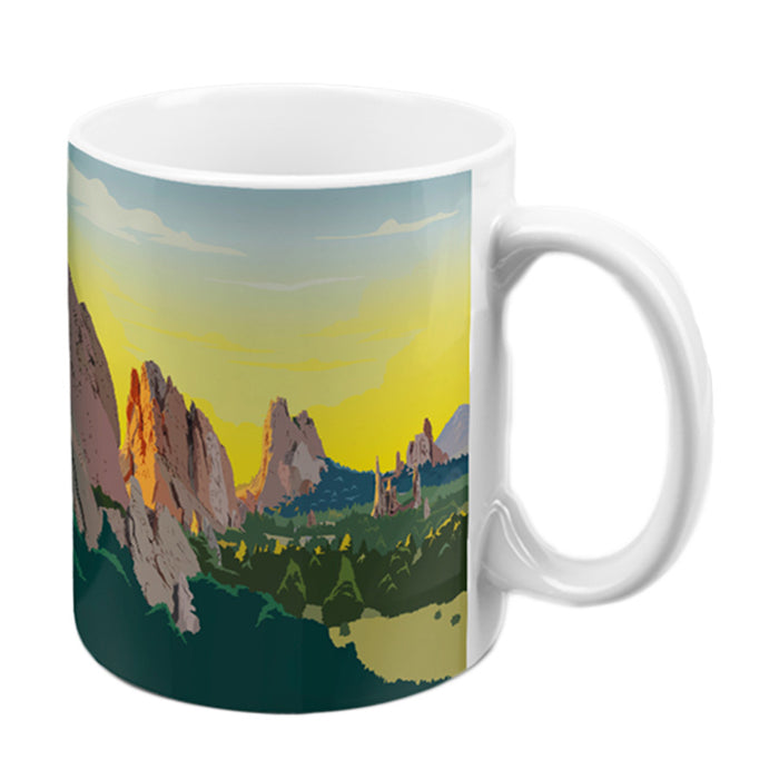 Garden of the Gods Retro 11oz Mug