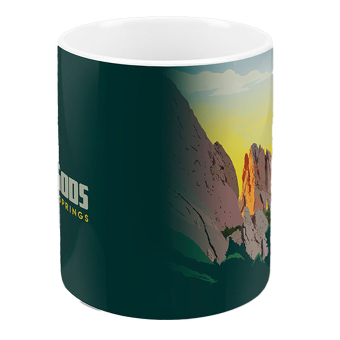 Garden of the Gods Retro 11oz Mug