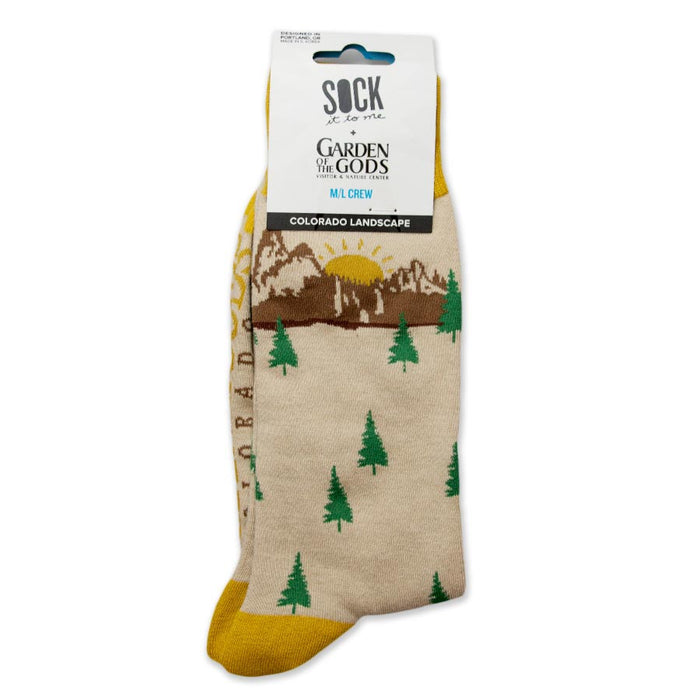 Garden of the Gods Landscape Socks