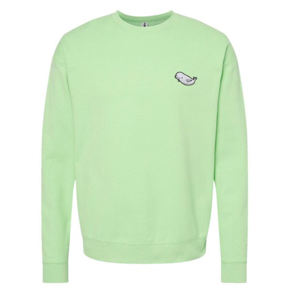 Beluga Embroidered Icon Crewneck Sweatshirt