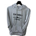 Adult Grey Hoodie BB-61 - USS Battleship Iowa