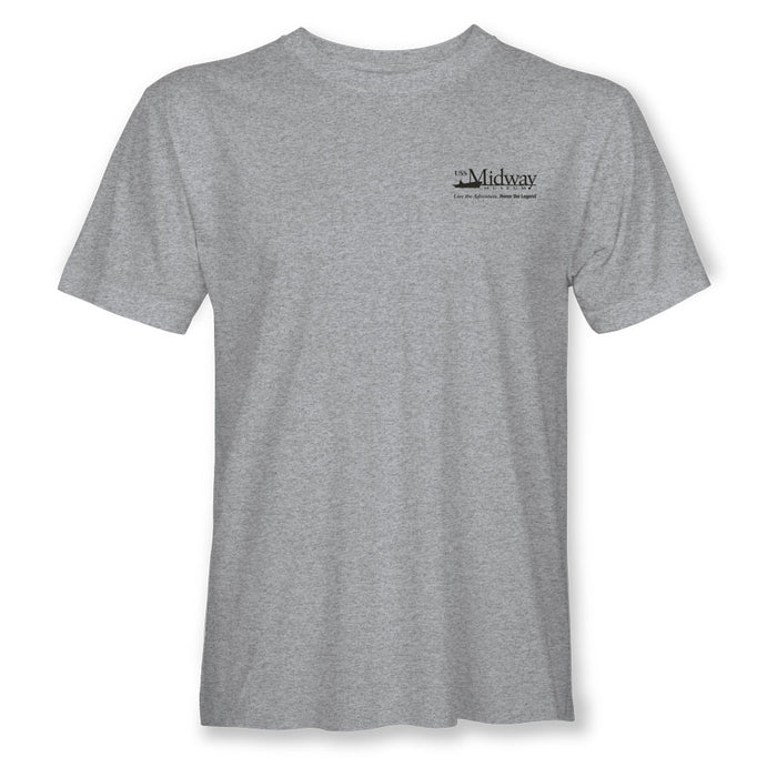 Adult USS Midway Museum Logo Tee