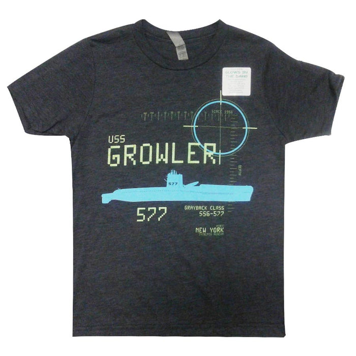 Youth Intrepid Museum Growler T-Shirt