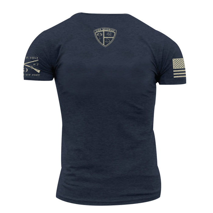Grunt Style USS Midway Museum Forward T-Shirt