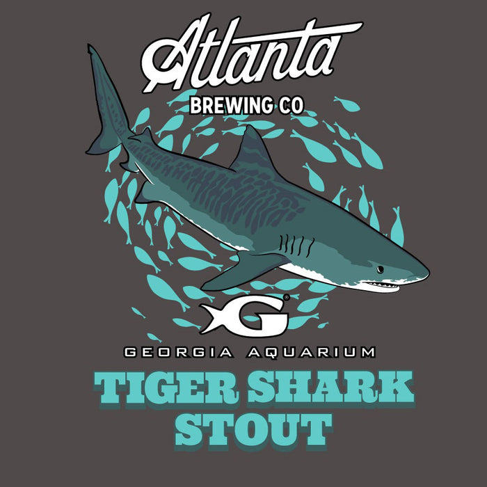 Tiger Shark Stout Short-Sleeve Tee - Georgia Aquarium Logo