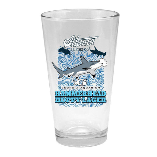 Hammerhead Hoppy Lager Pint Glass - Georgia Aquarium