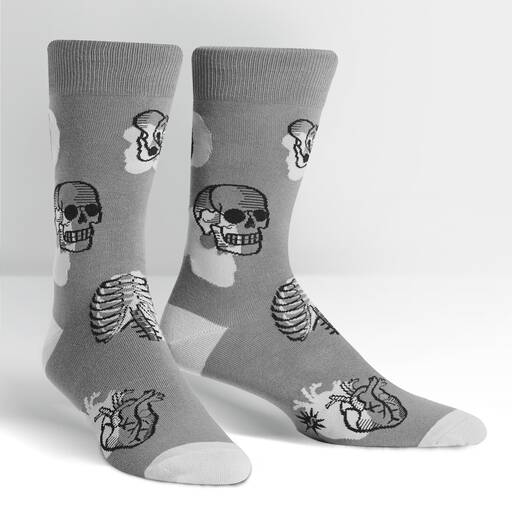 Adult Head Over Heel Anatomy Socks