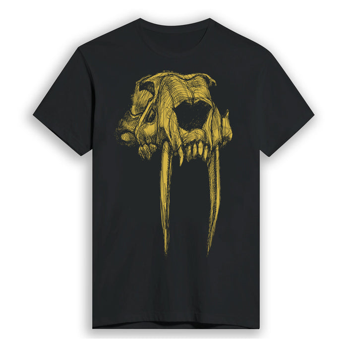 Derek Hess Sabertooth Tiger T-Shirt