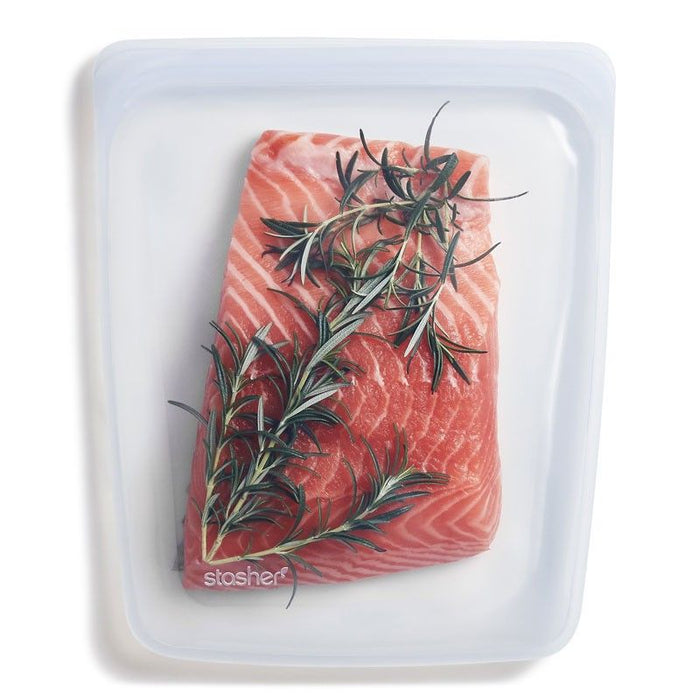 Stasher Reusable Storage Bag - Half-Gallon Clear