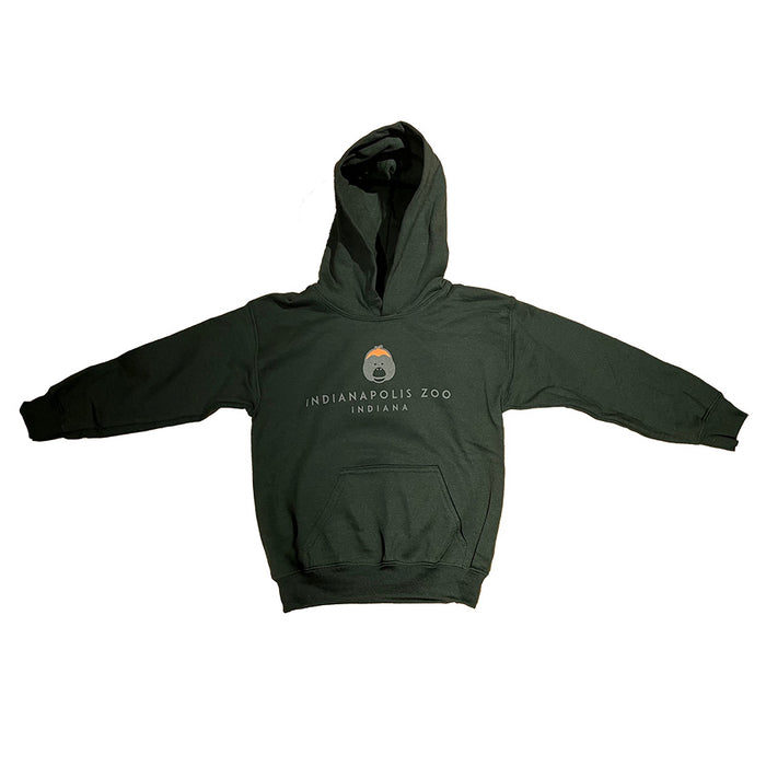 Children Size Hoodie Orangutan Conservation - Indianapolis Zoo