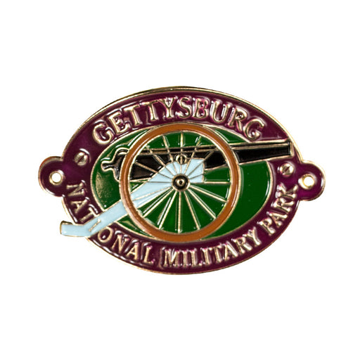 Gettysburg Cannon Hiking Stick Medallion