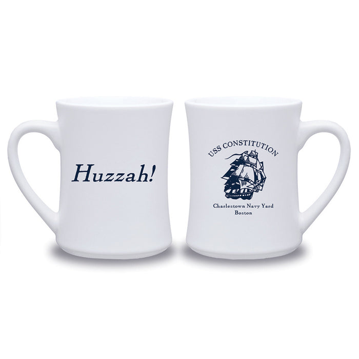 Huzzah Coffee Mug - USS Constitution Ship Museum