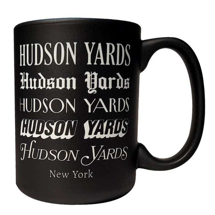 Hudson Yards Typography Mug