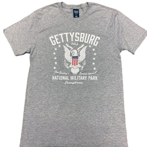 Eagle Shield Flag Tee - Gettysburg National Military Park Pennsylvania