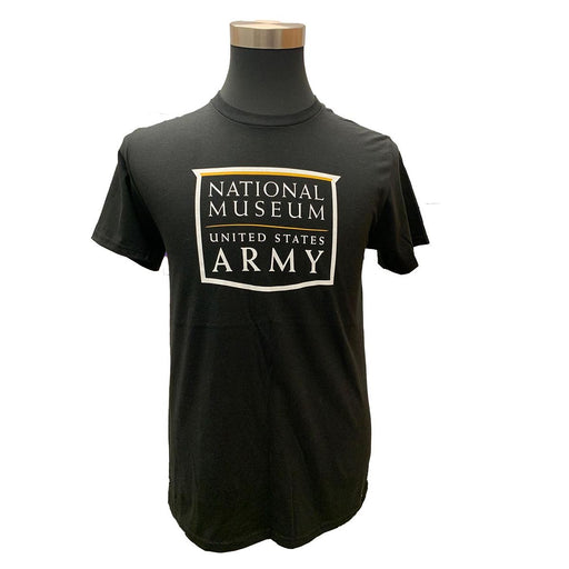 Unisex Black USA Army Logo T-Shirt - US Army Museum