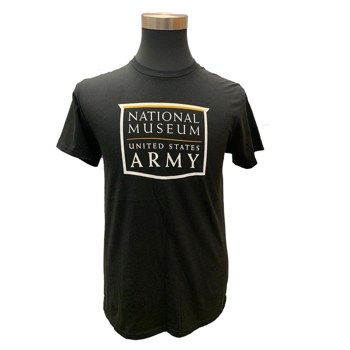 Unisex Black USA Army Logo T-Shirt - US Army Museum