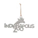 Stainless Steel Indianapolis Zoo Giraffe Christmas Ornament
