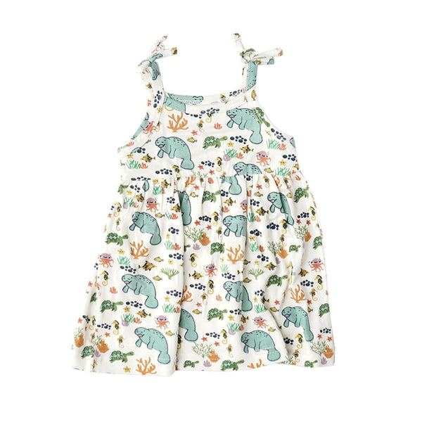 Emerson and Friends Manatee Infant Sundress