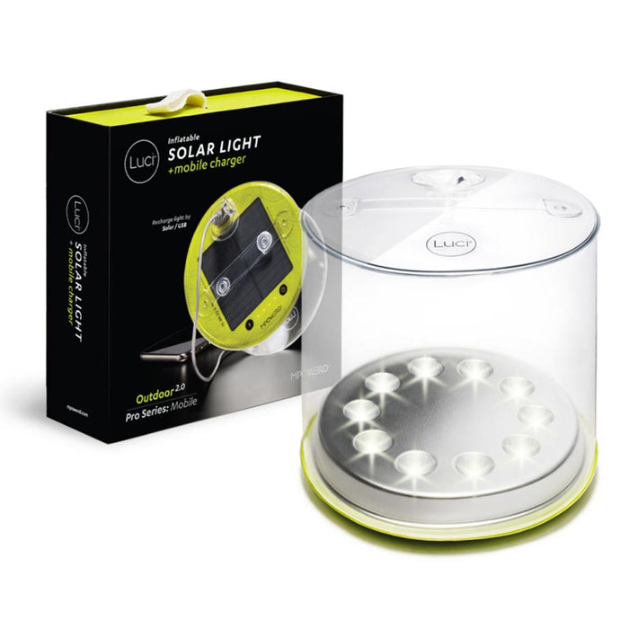 Inflatable waterproof Solar Light plus Phone Charger